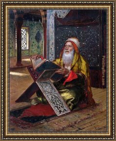 Rudolphe Framed Paintings - the lectern ernst rudolphe by Unknown Artist