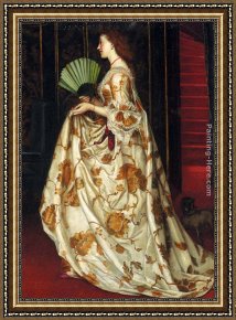 The E. M. J. Betty Framed Paintings - My Lady Betty by Valentine Cameron Prinsep