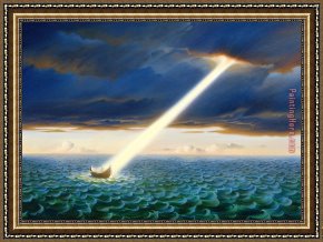 Vladimir Kush Framed Paintings - Ulysses by Vladimir Kush