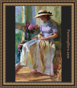 Warmth Framed Paintings - Afternoon Warmth by Vladimir Volegov