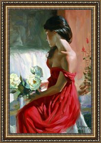 Park of Rose Framed Paintings - from a rose by Vladimir Volegov