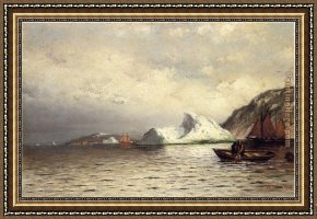 Pulling a Tooth Framed Paintings - Pulling in the Nets by William Bradford