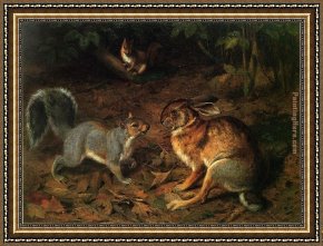 The Gossip Framed Paintings - The Gossips by William Holbrook Beard