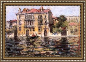 Rain, Steam And Speed - The Great Western Railway Framed Paintings - After the Rain by William Merritt Chase