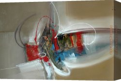 2010 Canvas Paintings - Encounter by 2010