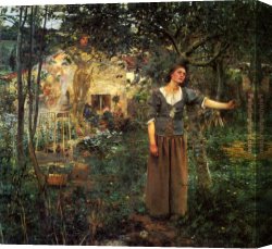 Joan Miro Canvas Paintings - Jules Bastien-Lepage Joan of Arc by 2010