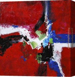 Heart Canvas Paintings - Junction of the Heart ii by 2010