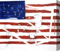 The Stirrup Cup Canvas Paintings - USA World cup 2010 by 2010