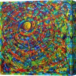 Day) Canvas Paintings - a new day by 2011