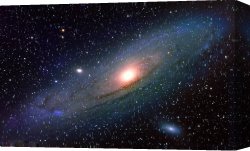 Perseus Frees Andromeda Canvas Paintings - Andromeda galaxy by 2011