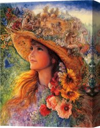 Wall) Canvas Paintings - bygone summer joesephine wall by 2011
