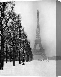 The Piazzetta, Looking Toward The Clock Tower Canvas Paintings - Eiffel Tower by 2011