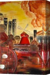 Rough Canvas Paintings - Molan Rough Art BY Lena by 2011