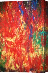 2011 Canvas Paintings - organic abstract by 2011