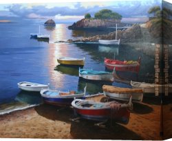 Ramon Vilanova Canvas Paintings - Ramon Pujol by 2011