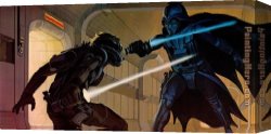Episode From The Franco-prussian War Canvas Paintings - Star Wars Concept Art by 2011