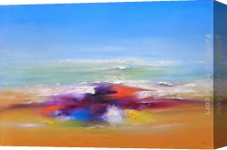 2011 Canvas Paintings - Summer in Greece 02 by 2011