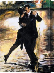 Passion Canvas Paintings - Tango en Passion by 2011