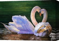 Romance Canvas Paintings - Together Forever by 2011