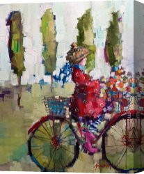 Vista Canvas Paintings - vistas are the destination Angela Morgan by 2011