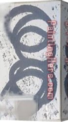 Several Circles Canvas Paintings - Circles by 2017 new