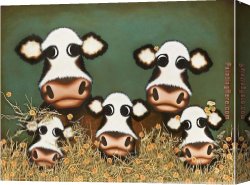 A Picnic on The Riverbank Canvas Paintings - Fa Moo Ly Picnic by 2017 new