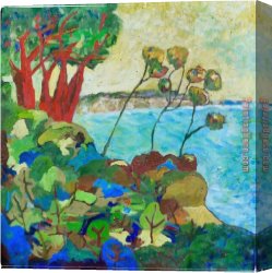 Impasto Canvas Paintings - Impasto Scene by 2017 new