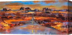 2017 Canvas Paintings - The Land of Rock Towers by 2017 new