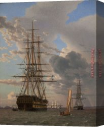 Russian Canvas Paintings - The Russian Ship by 2017 new