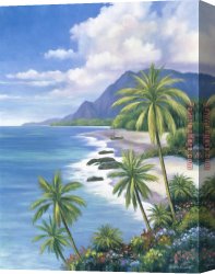 2017 Canvas Paintings - Tropical Paradise 2 by 2017 new