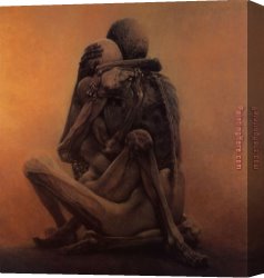 Untitled II Canvas Paintings - Untitled by Zdzislaw Beksinski by 2017 new