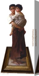 Gypsies Canvas Paintings - Young Gypsies by 3d art