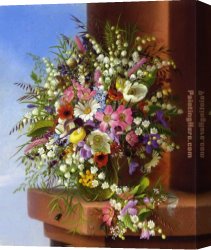Spring Is in The Air Canvas Paintings - Spring Bouquet by Adelheid Dietrich