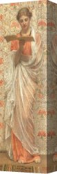 Reader Canvas Paintings - A Reader by Albert Joseph Moore