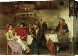 The Puppet Show Canvas Paintings - The Puppet Show by Alessandro Sani