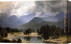 Alexander Canvas Paintings - In the Keene Valley_ New York by Alexander Helwig Wyant