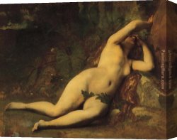 Fall Canvas Paintings - Eve After the Fall by Alexandre Cabanel
