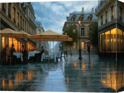 Butirskiy Canvas Paintings - Rendezvous by Alexei Butirskiy