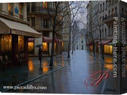 Butirskiy Canvas Paintings - Viande d'Aubrac by Alexei Butirskiy