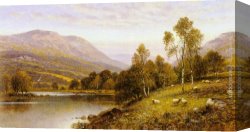An Early Departure Canvas Paintings - Early Evening, Cumbria by Alfred Glendening