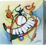 Stretched Canvas Painting