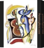 Stretched Canvas Painting