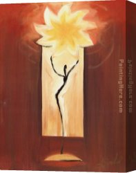 Fun in The Sun VIII Canvas Paintings - Sun Dance by Alfred Gockel