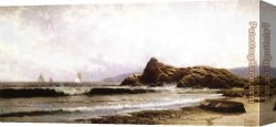Breaking Canvas Paintings - Breaking Surf 2 by Alfred Thompson Bricher