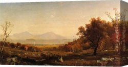 Bolton Canvas Paintings - Lake George from Bolton by Alfred Thompson Bricher