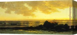 Seascapes Canvas Paintings - Seascape 2 by Alfred Thompson Bricher