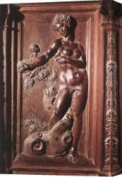 Alonso Canvas Paintings - Eve by Alonso Berruguete