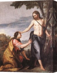 Noli Me Tangere Canvas Paintings - Noli me Tangere by Alonso Cano