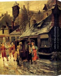 Departure Canvas Paintings - The Departure by Alonso Perez