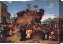 Sarto Canvas Paintings - Stories of Joseph by Andrea del Sarto